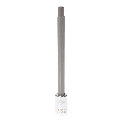 MAY16463 image(0) - Mayhew Mayhew 7/32-Inch SAE Hex Medium Insert Socket Bit, 1/4-Inch Drive