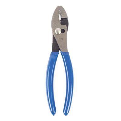 JSP96973 image(0) - J S Products 8" Slip Joint Pliers - Double Dip Blue Handle