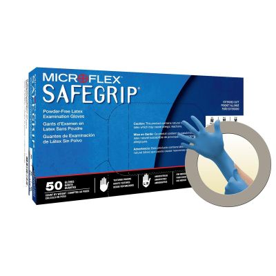 MFXSG375S-CASE image(0) - Microflex GLOVE SAFEGRIP EC SG-375 LATEX S