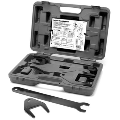 WLMW89400 image(0) - Wilmar Corp. / Performance Tool 10 pc Fan Clutch Wrench Set