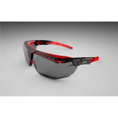 UVXS3852 image(0) - Uvex Uvex Avatar Glasses Otg Blk/red, Gray Hc