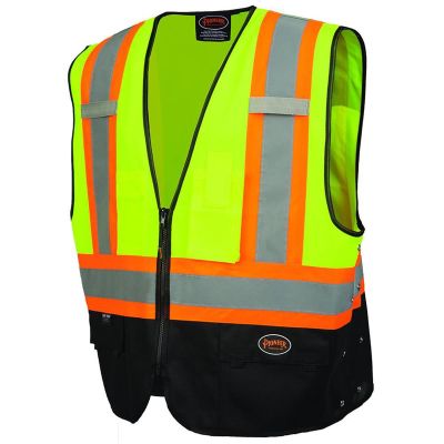 SRWV1020161U-23XL image(0) - Pioneer Pioneer - Safety Vest - Hi-Vis Yellow/Green/Black - Size 2XL/3XL