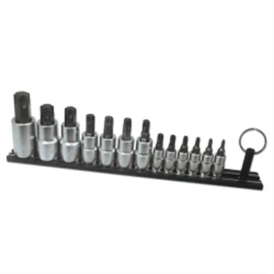 VIMTMS-TORX image(0) - VIM Tools Elite 13 Piece TORX Set, T10 Thru T70, Package On A Black Magrail