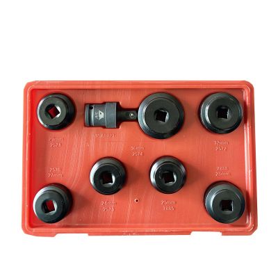 CTA7440 image(0) - CTA Manufacturing 8 PieceLow-Profile Oil Filter Socket Set