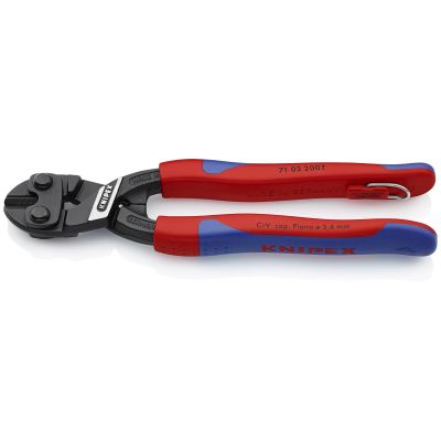 KNP7102200TBKA image(0) - KNIPEX COBOLT MINI BOLT CUTTER - TETHERED ATTACHMENT