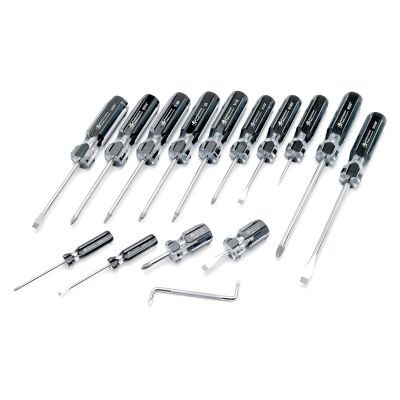 WLMW80015 image(0) - Wilmar Corp. / Performance Tool 15-Piece Pro Screwdriver Set