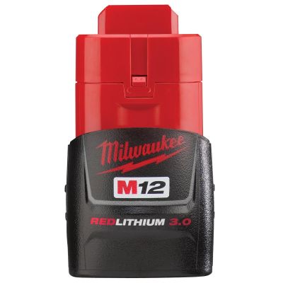 MLW48-11-2430 image(0) - Milwaukee Tool M12 REDLITHIUM 3.0 Compact Battery Pack