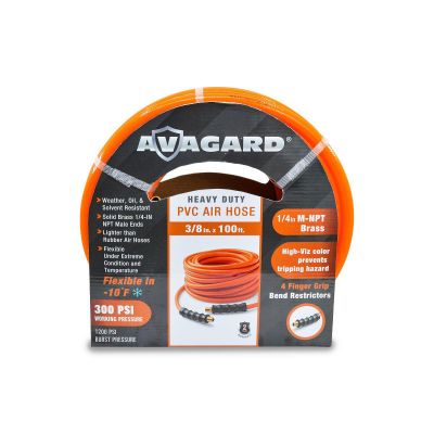 BLBAVGPV38100 image(0) - BluBird Avagard PVC Air Hose Assembly 3/8" x 100'