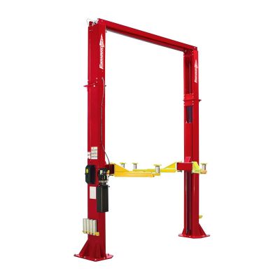 ROTDP15N001RD image(0) - Forward Lift 15,000 2 Post Symmetric Lift With 2 Stage Front And Rear Arms. Overhead Cable Equalization, Single Pont Lock Release And Spring Operated Artm Restraints Provide Time Saving Use Job To Job. Includes Incluldes Truck Ada