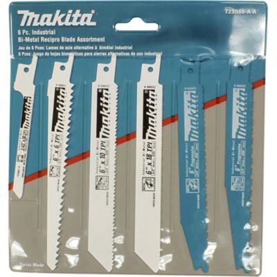 MAK723086-A-A image(0) - Makita 6pc Recip Blade