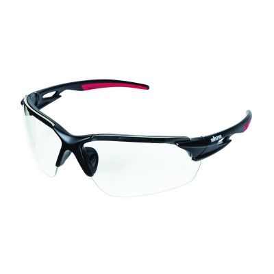 SRWS72300 image(0) - Sellstrom Sellstrom - Safety Glasses - XP450 Series - Clear Lens - Black/Red Frame -  HC/AF