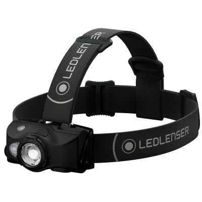 LED880556 image(0) - LEDLENSER INC MH8 Black Recharge Headlamp, 600 Lumens