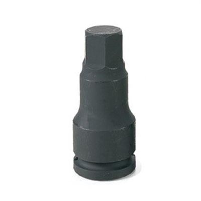 GRE3924F image(0) - Grey Pneumatic SOC 3/4 3/4D IMP HEX MALE BLK