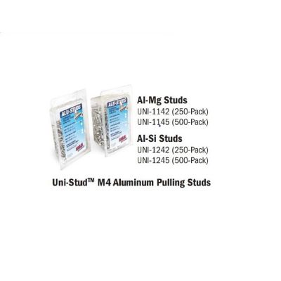 HSA1242 image(0) - H&S AutoShot M4 Aluminum Pulling Studs Al-Si 250-Pack