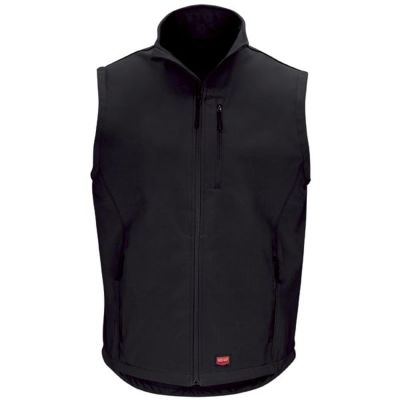 VFIVP62BK-RG-3XL image(0) - Workwear Outfitters Soft Shell Vest -Black-3XL