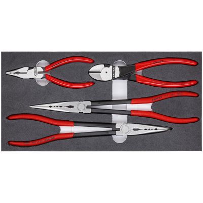 KNP002001V16 image(0) - KNIPEX 4PC AUTOMOTIVE PLIERS SET