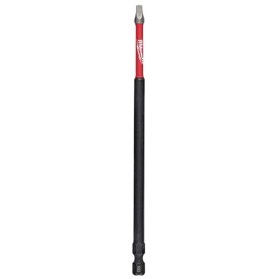 MLW48-32-4816 image(0) - Milwaukee Tool SHOCKWAVE 6” Impact Square Recess #3 Power Bits (Bulk 10)