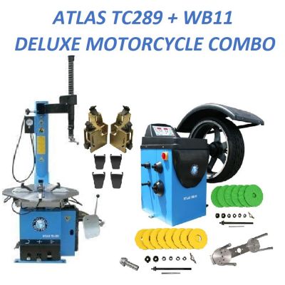 ATETCWB-MC-COMBO2 image(0) - Atlas Equipment TC289 + WB11 Deluxe Motorcycle Combo (WILL CALL)