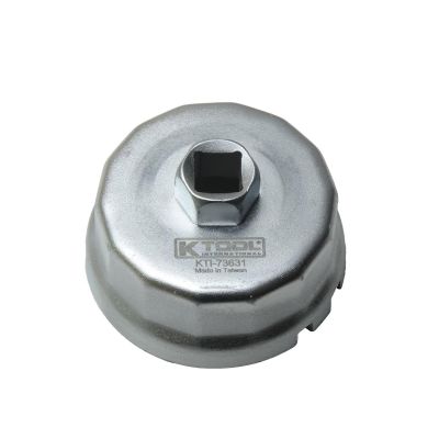 KTI73631 image(0) - K Tool International OIL FILTER SOC TOYOTA, 64.5MM-P14 1/2" DR 21MM