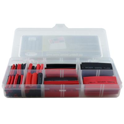 KTI00034 image(0) - K Tool International Heat Shrink Tube Assortment Dual-Wall - 105 Pieces