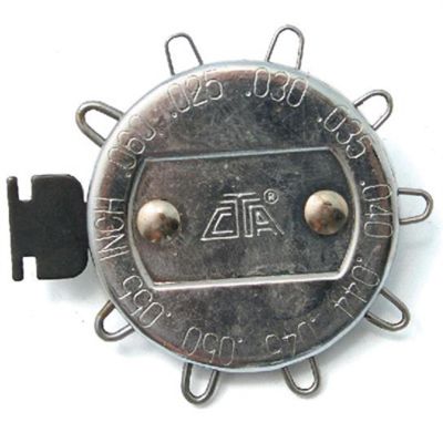 CTA3238 image(0) - CTA Manufacturing 9-Wire Spark Plug Gap Gauge