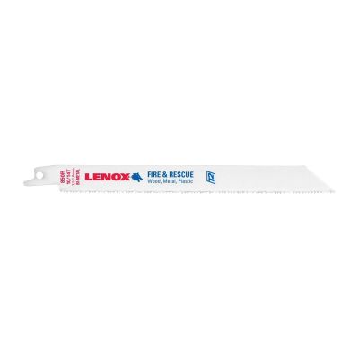 LEX20577 image(0) - Lenox Tools RECIP BLADES 5PK, 850R, BI-METAL, 8" LONG