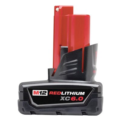 MLW48-11-2460 image(0) - Milwaukee Tool M12 REDLITHIUM XC6.0 Battery