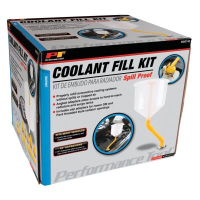 WLMW89740 image(0) - Wilmar Corp. / Performance Tool Spill Proof Coolant Funnel Kit