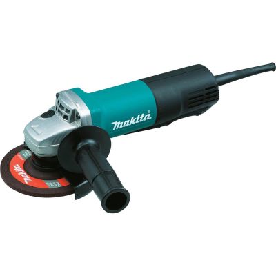 MAK9558PB image(0) - Makita 5" Paddle Switch Angle Grinder with AC/DC Switch