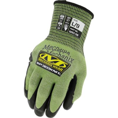 MECS2EC-06-010 image(0) - Mechanix Wear Speedknit Dipped Poly Cut Level A3 Gloves, XL