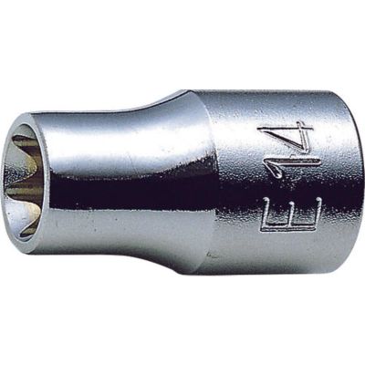 KKN4425-E18 image(0) - Ko-ken USA 1/2 Sq. Dr. Socket TORXÂ® E18  Length 37mm