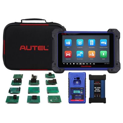 AULIM608PROIIKPA image(0) - Autel MaxiIM IM608PROIIKPA Key Programming Tablet Bundle : IMMO Key Programming Bundle - IM608PROII Tablet, XP400Pro, JVCI, Adapter Kit