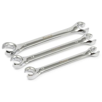 TIT17389 image(0) - TITAN 3-PCFLARE NUT WRENCH SET - METRIC