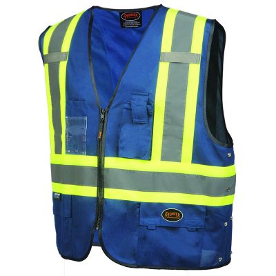 SRWV1021580U-2XL image(0) - Pioneer Pioneer - Safety Vest - Navy - Size 2XL/3XL