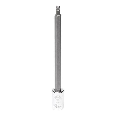 MAY16518 image(0) - Mayhew Mayhew 4 MM Metric Ball Hex Medium Insert Socket Bit, 1/4-Inch Drive