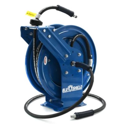 BLBPWR3875-NM image(0) - BluBird 3/8" x 75' Pressure Washer Non-Marking Hose Reel