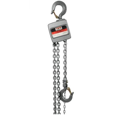 JET133110 image(0) - Jet Tools 1-Ton Aluminum Hand Chain Hoist with 10' Lift - AL100-100-10