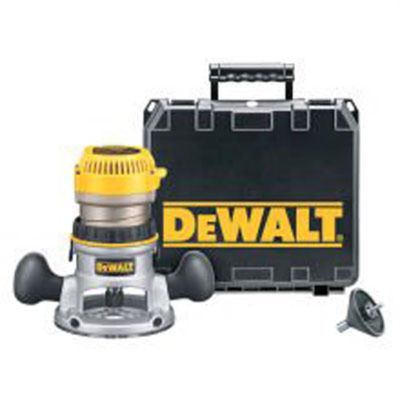 DWTDW616K image(0) - DeWalt 1-3/4 HP Fixed Base Router Kit