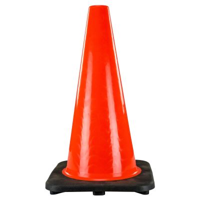 SAS7500-18B image(0) - Traffic Cone Solid Orange-18 BULK/PALLET