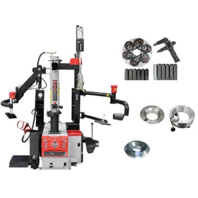 ATEAP-PTC500-KIT image(0) - Atlas Equipment Platinum PTC500 Center Post Tire Changer w/ Adapters (WILL CALL)