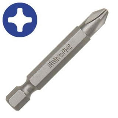 IRWIWAF23PH2BLK10 image(0) - Irwin Industrial No. 2 Phillips Power Bit 3 in.