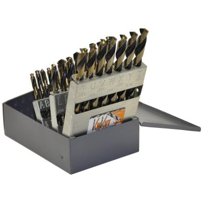 KNK26KK5 image(0) - KnKut KnKut 26 Piece Jobber Length Drill Bit Set Letters A-Z