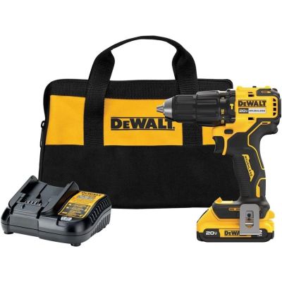 DWTDCD798D1 image(0) - DeWalt 20V MAX* Brushless Cordless 1/2 in. Hammer Drill Kit