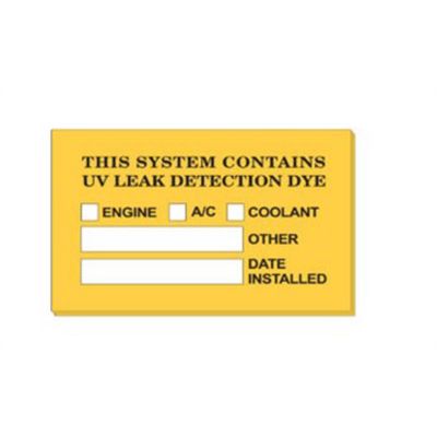 MSC53315 image(0) - Mastercool Dye Labels