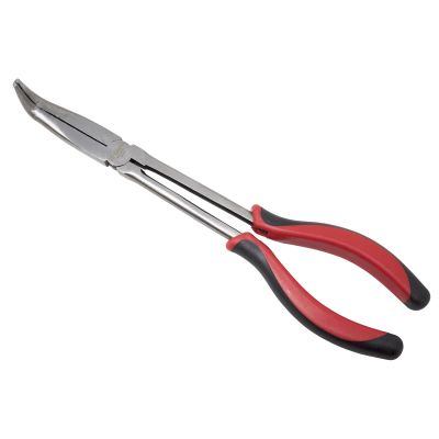 KTI51111 image(0) - K Tool International Pliers Needle Nose 11 in. 90 Degree