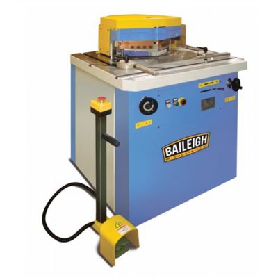 BLI1007269 image(0) - Baileigh 4GA HYD VAR. ANGLE SHEET METAL NOTCHER