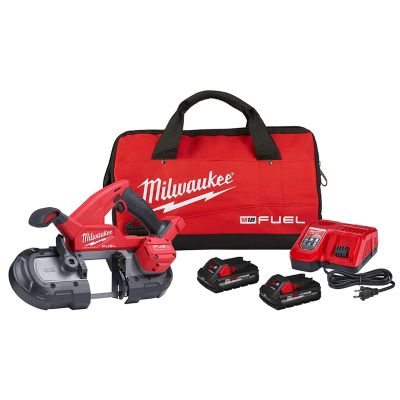 MLW2829-22 image(0) - Milwaukee Tool M18 FUEL Compact Band Saw Kit