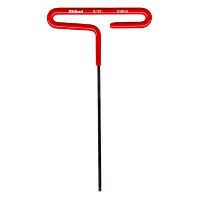 EKL51606 image(0) - Eklind Tool Company HEX KEY 3/32IN. T-HANDLE 6IN. CUSHION GRIP