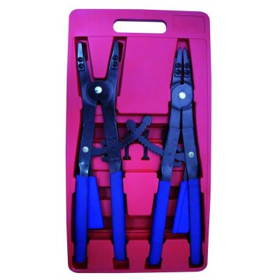 AST9402 image(0) - Astro Pneumatic SNAP RING PLIER SET 2PC 16" LG BLUE HANDLE