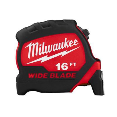 MLW48-22-0216 image(0) - Milwaukee Tool 16' Wide Blade Tape Measure